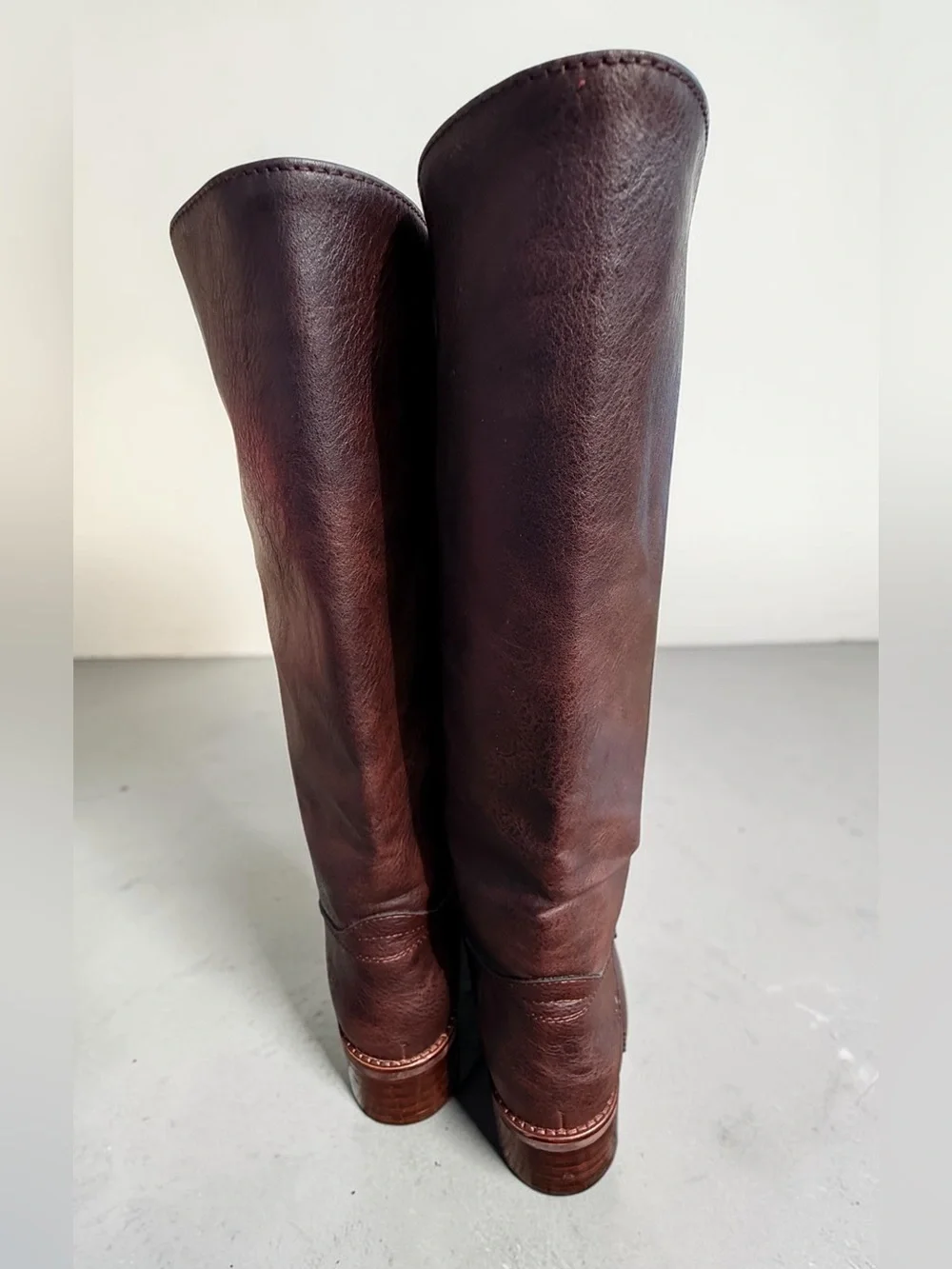 Frye Miranda Tall Brown Leather Riding Boots Womens 7.5 M Womens Boots